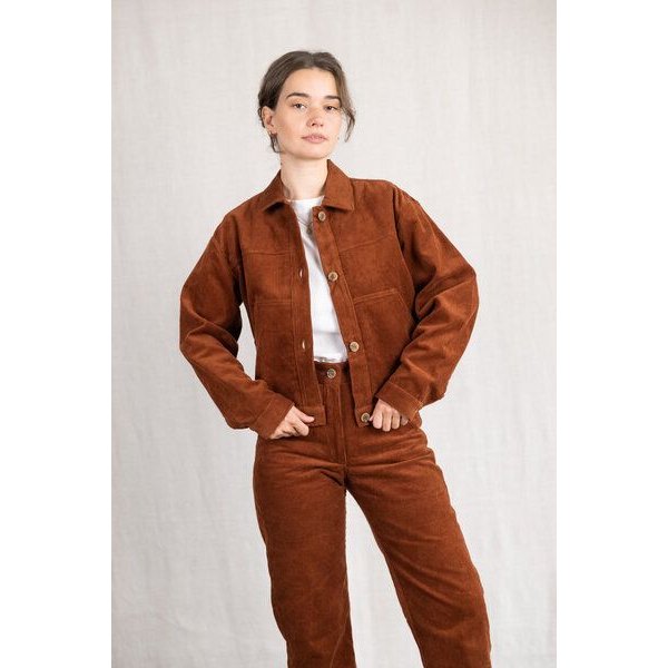 Jyoti - Fair Works Baumwollcord Jacke Nariyal
