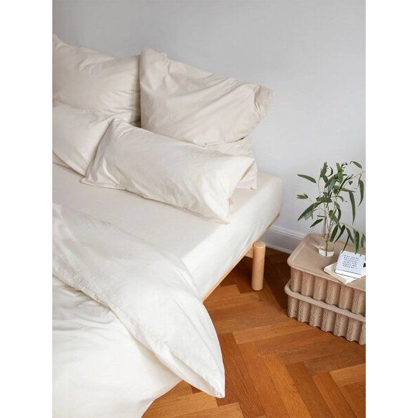 erlich textil Cotton Select Spannbettlaken aus Baumwolle (aus Umstellung auf biologischen Anbau), made in Europe