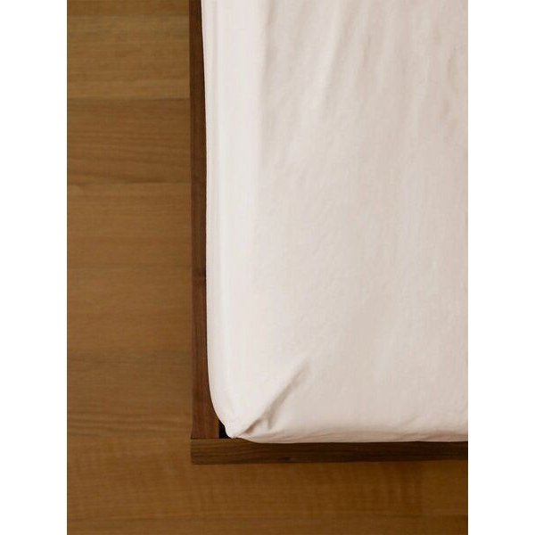erlich textil Cotton Linen Select Spannbettlaken mit 80% Baumwolle (aus kontrolliert biologischem Anbau) und Leinen, made in Europe