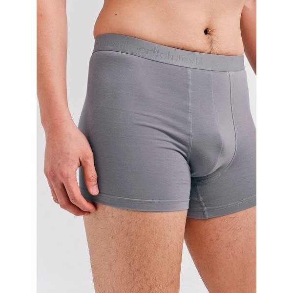 erlich textil Casual Cotton Pants, enge Boxershorts mit 95% Baumwolle (aus kontrolliert biologischem Anbau), made in Europe