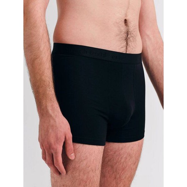 erlich textil Casual Cotton Pants, enge Boxershorts mit 95% Baumwolle (aus kontrolliert biologischem Anbau), made in Europe