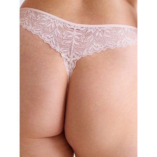 erlich textil Dreamy Lace String mit Spitze, made in Europe