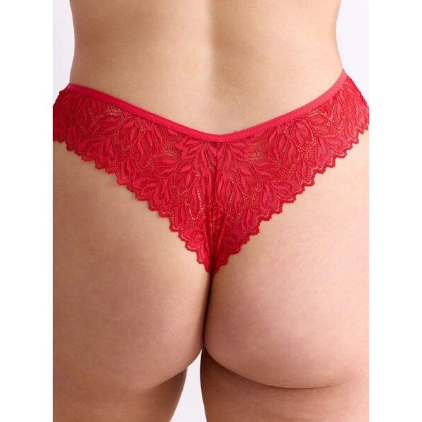 erlich textil Dreamy Lace Brazil String mit Spitze, made in Europe
