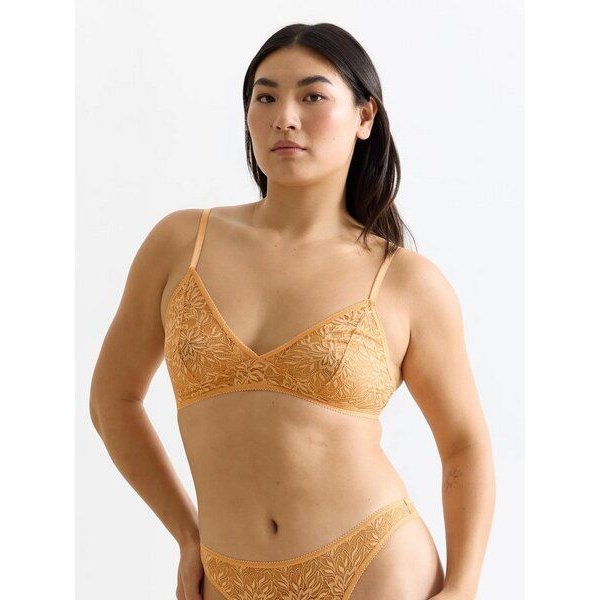 erlich textil Iconic Lace bügelloser Triangel BH mit Spitze, made in Europe