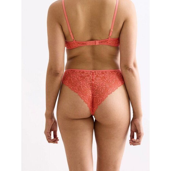 erlich textil Dreamy Lace Brazil Slip mit Spitze, made in Europe