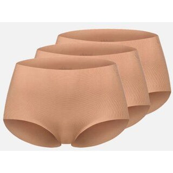 erlich textil Light Touch High Waist Slip im 3er Pack mit weichem Modal, made in Europe