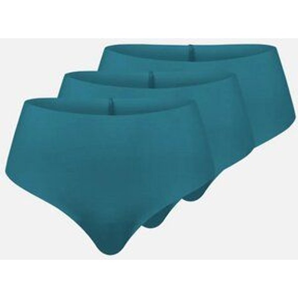 erlich textil Light Touch High Waist Brazil String im 3er Pack mit weichem Modal, made in Europe