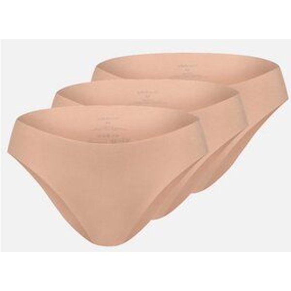 erlich textil Casual Cotton Brazil Slip im 3er Pack mit 94% Baumwolle (aus kontrolliert biologischem Anbau), made in Europe