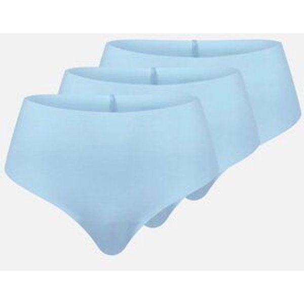 erlich textil Light Touch High Waist Brazil String im 3er Pack mit weichem Modal, made in Europe