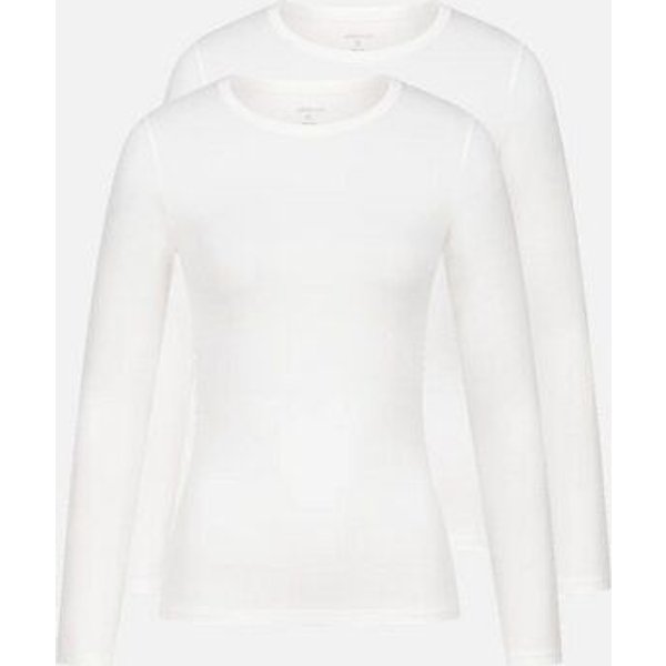 erlich textil Light Touch schmales Langarmshirt im 2er Pack mit weichem Lyocell, made in Europe