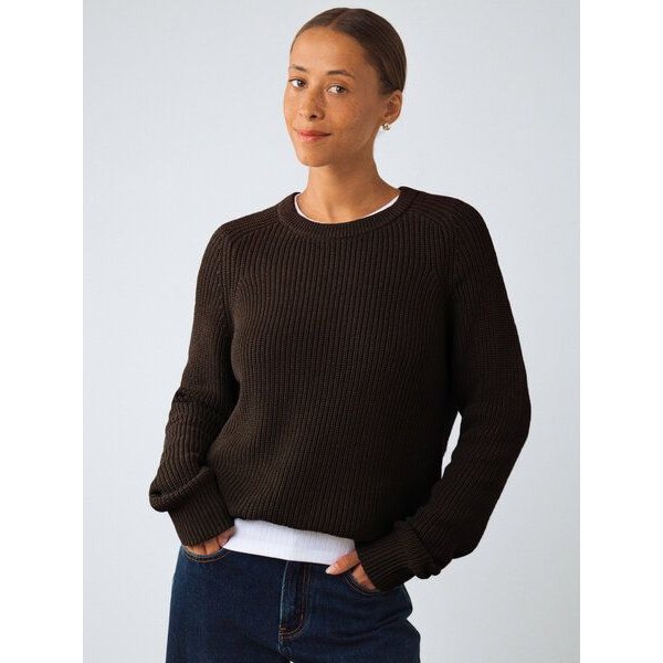 Honest Basics Damen Strickpullover aus 100% Bio-Baumwolle