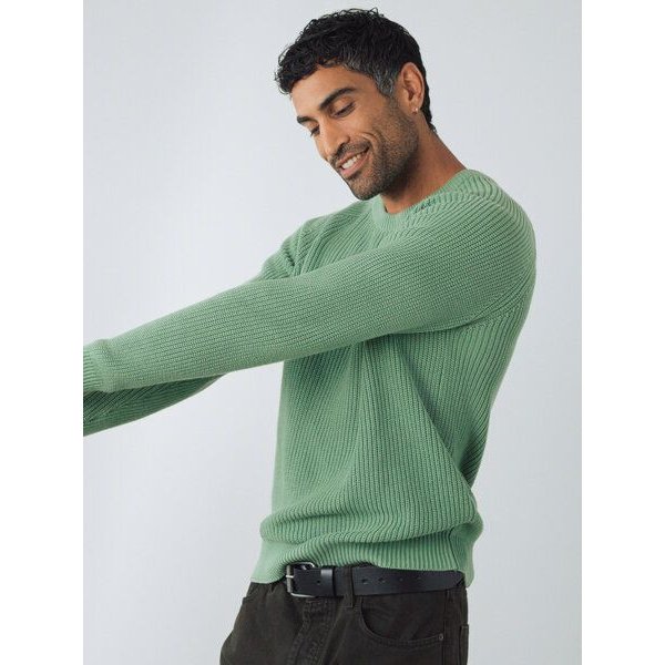 Honest Basics Herren Strickpullover aus 100% Bio-Baumwolle