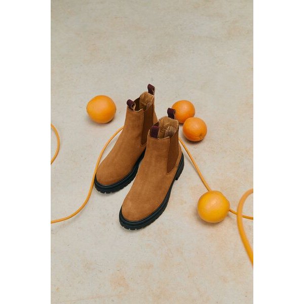 Jutelaune Mischa Brown Chelsea Boots