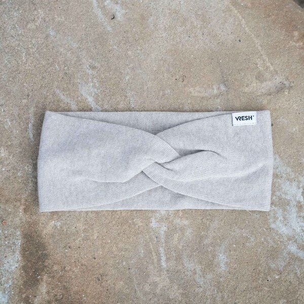 Vresh Clothing Avivi - Strick Stirnband aus Biobaumwolle