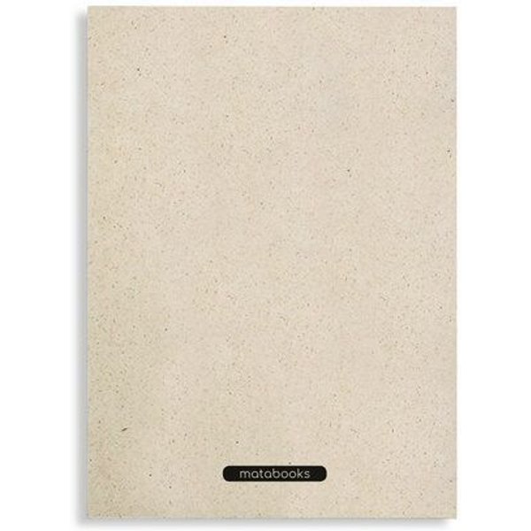 matabooks® Notizbuch A4 blanko aus Graspapier – Nava