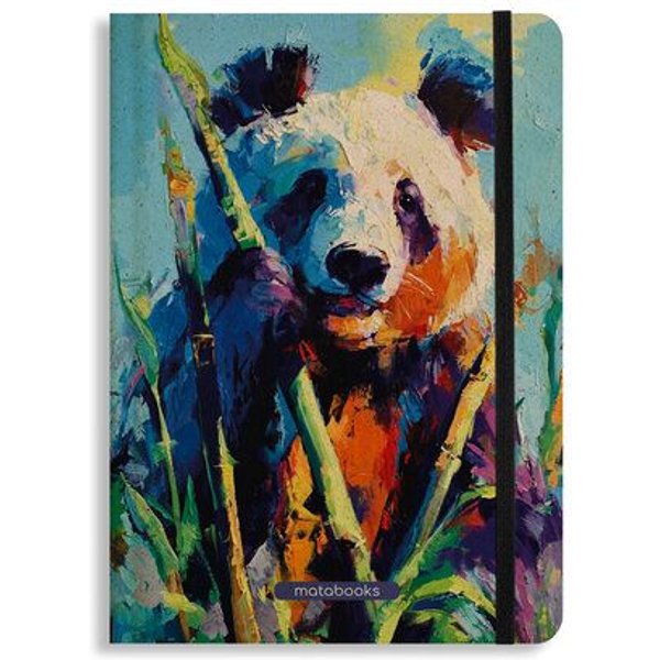 matabooks® Notizbuch A5 punktiert aus Süßgraspapier mit Graspapier-Cover – Nari (punktiert)