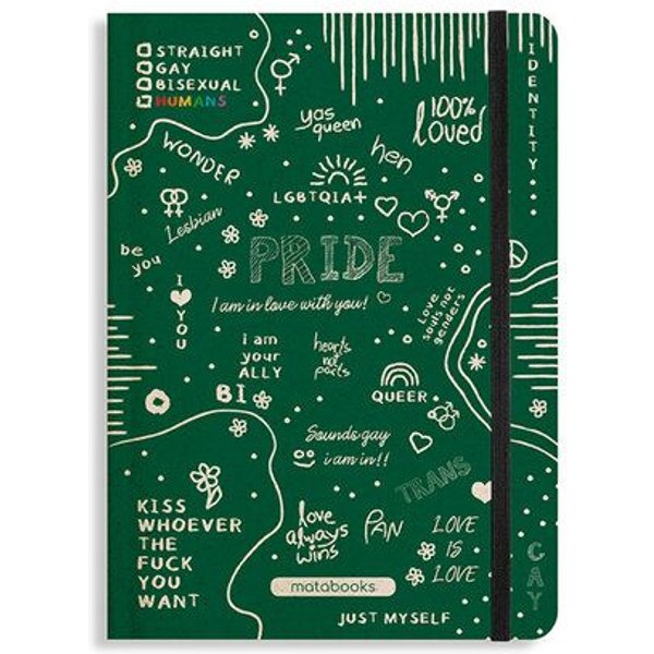 matabooks® Notizbuch A5 punktiert aus Süßgraspapier mit Graspapier-Cover – Nari (punktiert)