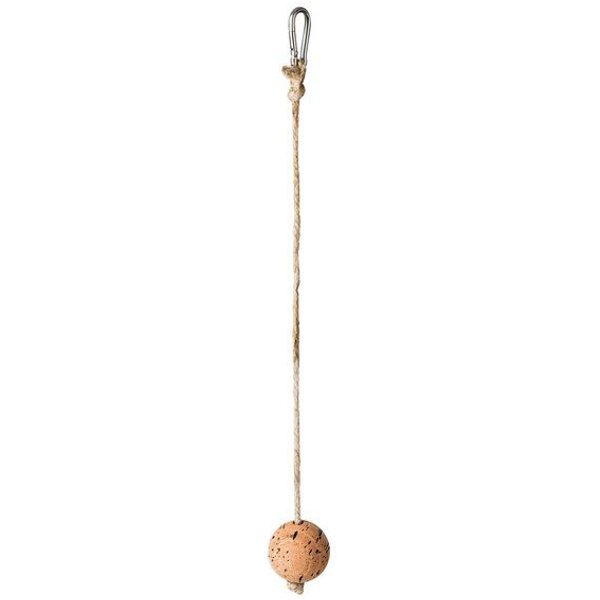 Kork-Deko Kork-Kugel als Vogel-Schaukel | ⌀ = 4 cm | Vogel-Spielzeug