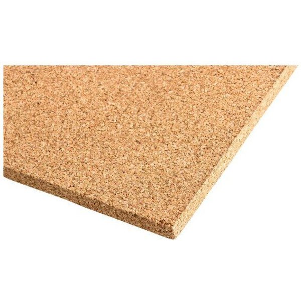 Kork-Deko 50,81 €/m²: Pinnwand aus Kork - 90x60 cm - 10mm dick