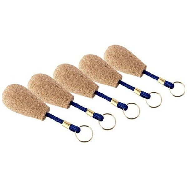 Kork-Deko 5er-Pack Boots Schlüssel-Anhänger aus Kork | Bojen Form
