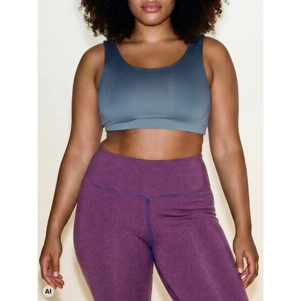nice to meet me Reversible Crop Tank – wendbares Top aus Bio-Baumwolle