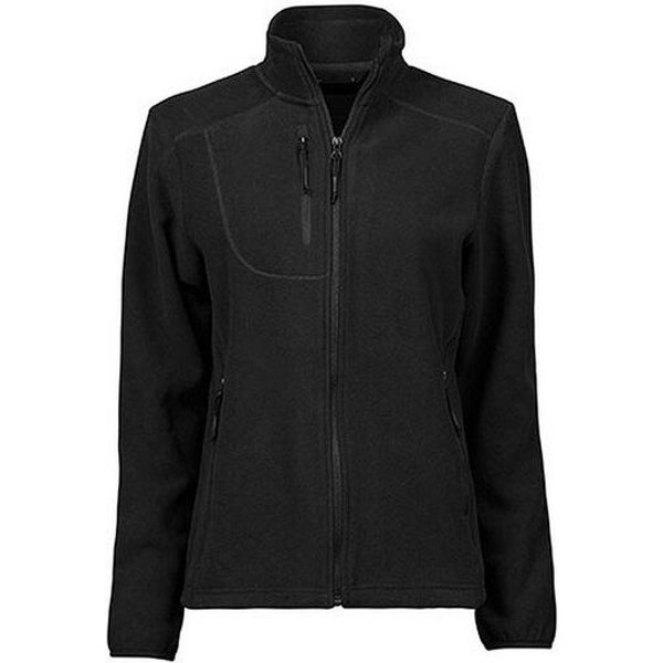 TeeJays Übergangsjacke Outdoor Fleecejacke Damen bis Gr. 3XL Trail Fleece Jacket Recyceltes Polyester