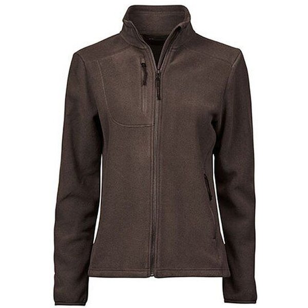 TeeJays Übergangsjacke Outdoor Fleecejacke Damen bis Gr. 3XL Trail Fleece Jacket Recyceltes Polyester