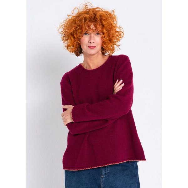 Heidekönigin Pullover THEA - GOTS