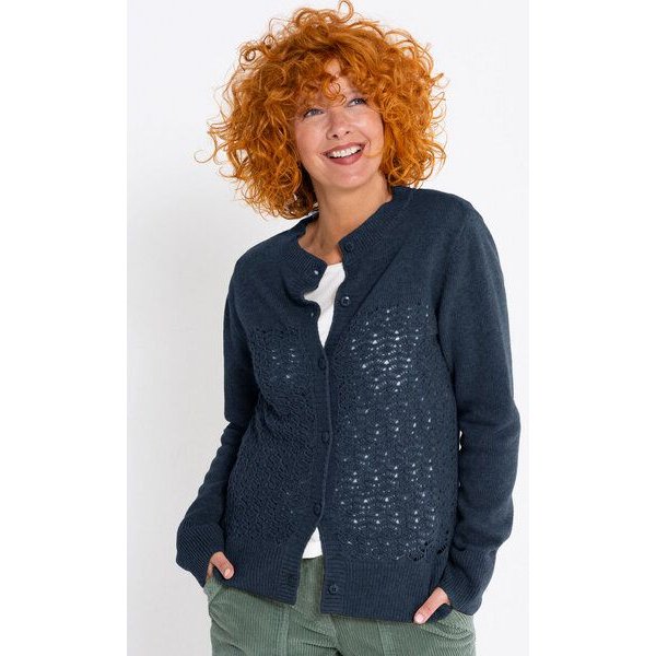 Heidekönigin Ajourjacke - GOTS