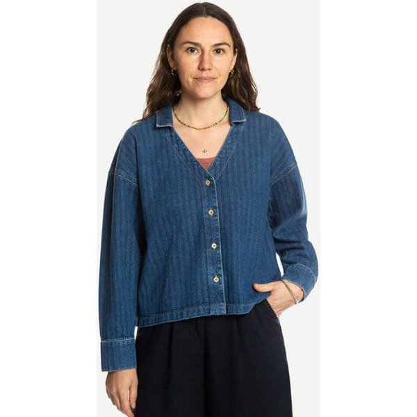 Matona Jeansbluse | Denim Blouse | aus 100% Baumwolle