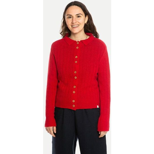 Matona Strickjacke | Collared Cardigan | aus extrafeiner Merinowolle