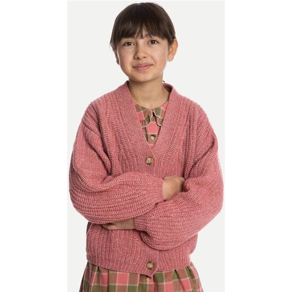Matona Strickjacke | V-Neck Cardigan | aus Wolle und Baumwolle | GOTS-zertifiziert