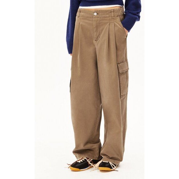 ARMEDANGELS BRUSHED CARGO GMT DYE Damen Hose aus Bio-Baumwoll Mix