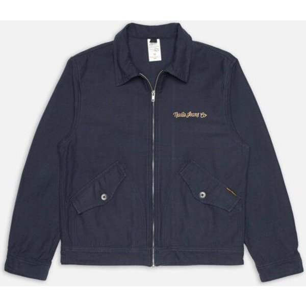 Nudie Jeans Jacke - Blake Zip Jacket - aus biologisch angebauter Baumwolle