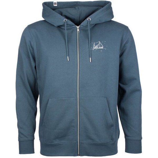 FÄDD Herren Sweatjacke aus Bio-Baumwolle "FISCHERNTEBÖÖTCHEN"