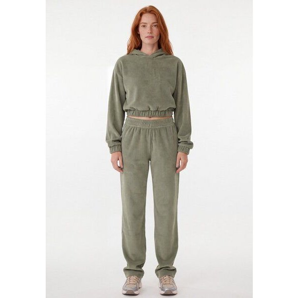 ORGANICATION HARRIET | Cropped Cord-Hoodie aus Bio-Baumwolle