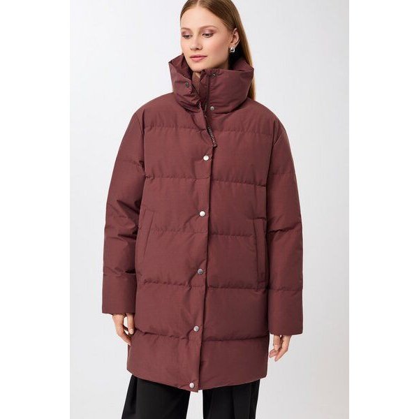 LangerChen Jacke mit Stehkragen aus Eco Daune