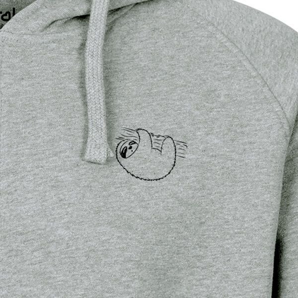 HANDGEDRUCKT "Baumelmeister" Männer Zip Hoody Neutral