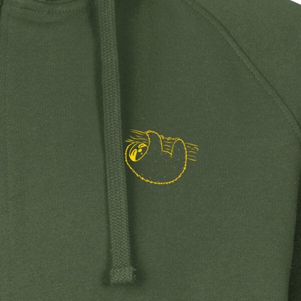 HANDGEDRUCKT "Baumelmeister" Männer Zip Hoody Neutral