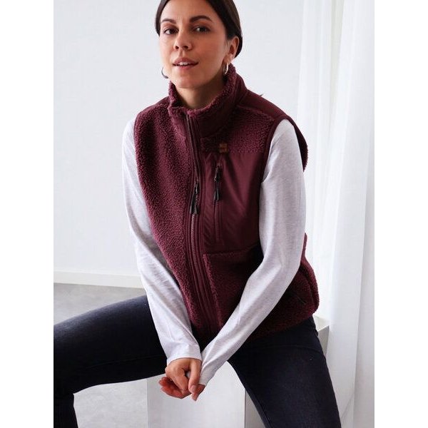 Kultgut With Love – Kuschelige Sherpa-Weste im coolen Style