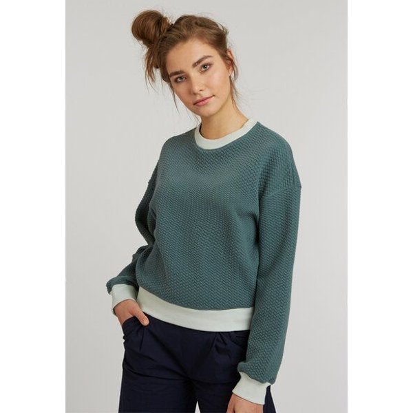 ThokkThokk Damen Sweatshirt TT1022 Structured aus Bio-Baumwolle