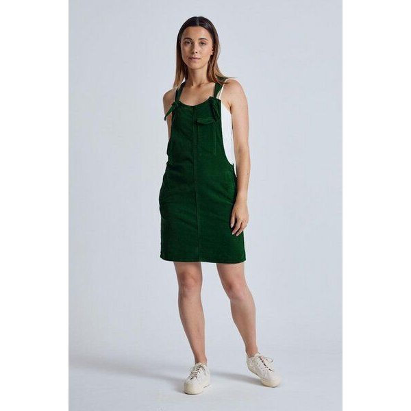 Flax and Loom Cord Latzkleid Peggy