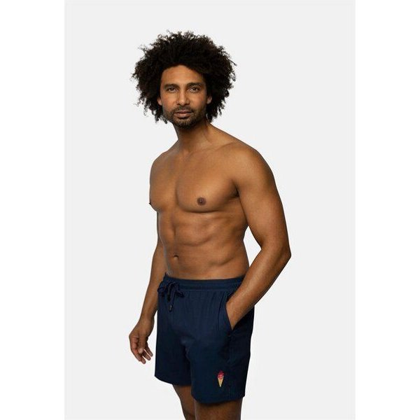 Narwal Badehose mit Stick-Motiv