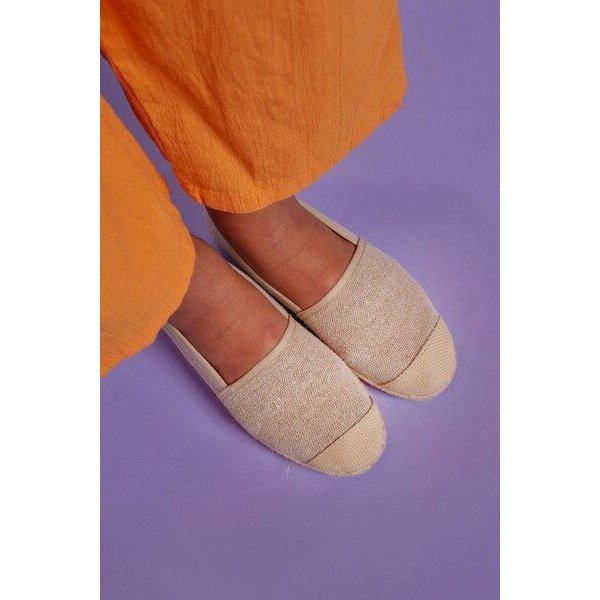 Grand Step Shoes Vegane Slipper aus Hanf Modell: Evita
