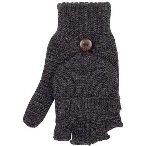 Pure-Pure Merino Handschuh mit Fingerkappe umklappbar