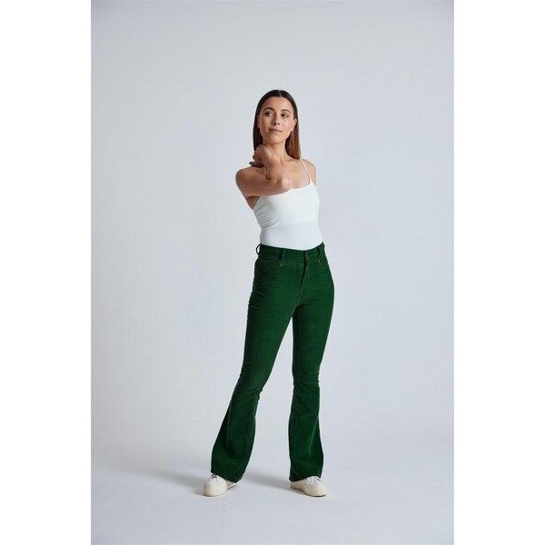 Flax and Loom Cord Schlaghose Skinny Fit Modell: Mavis