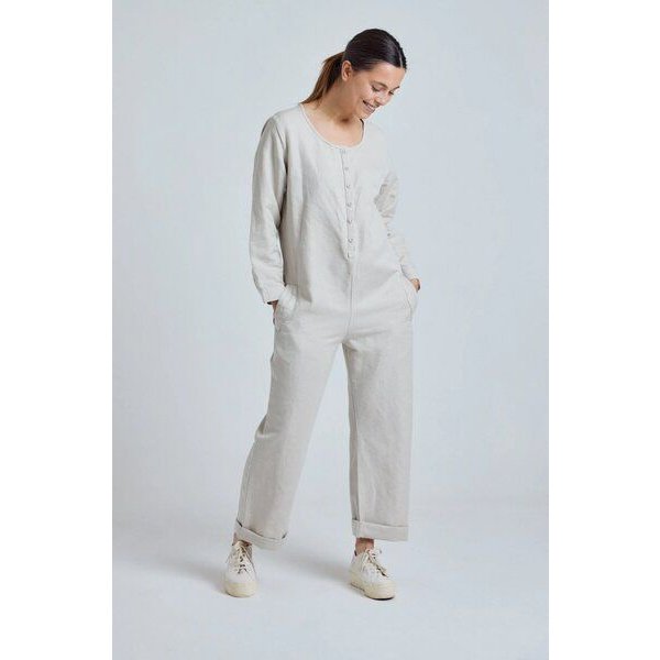 Flax and Loom Leinen Jumpsuit Modell: Clara