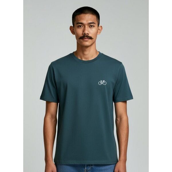 Unipolar Besticktes T-Shirt