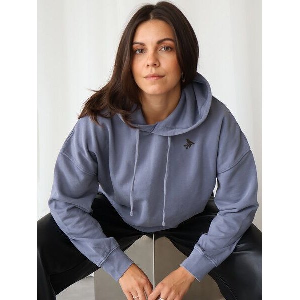 Kultgut Kuschelig weich- Vintagelook- Hoodie/ Die kleine Nachtigall