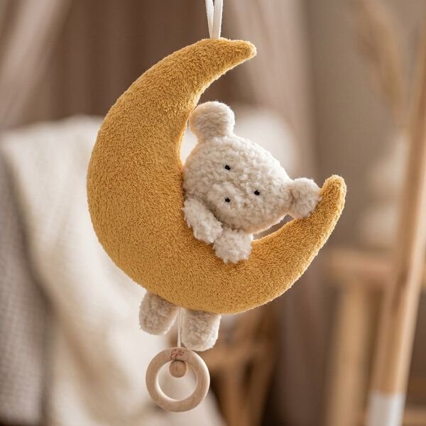 Efie Spieluhr Teddy auf Mond